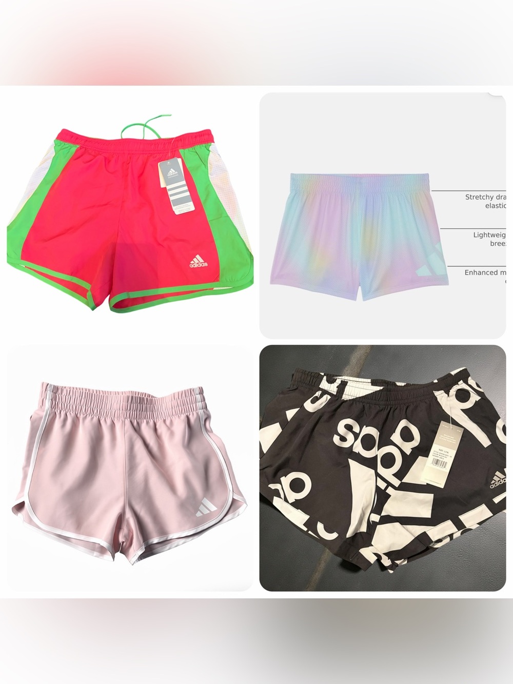 Assorted Athletic Adidas Shorts